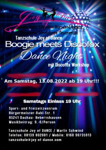 Boogie meets Discofox Tanzparty